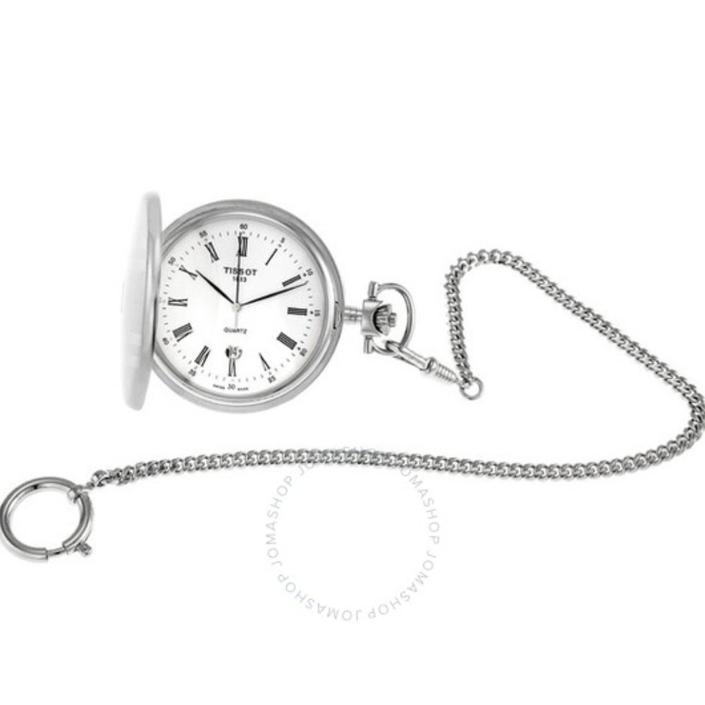 TISSOT Savonnettes Stainless Steel Pocket Watch T83.6.553.13